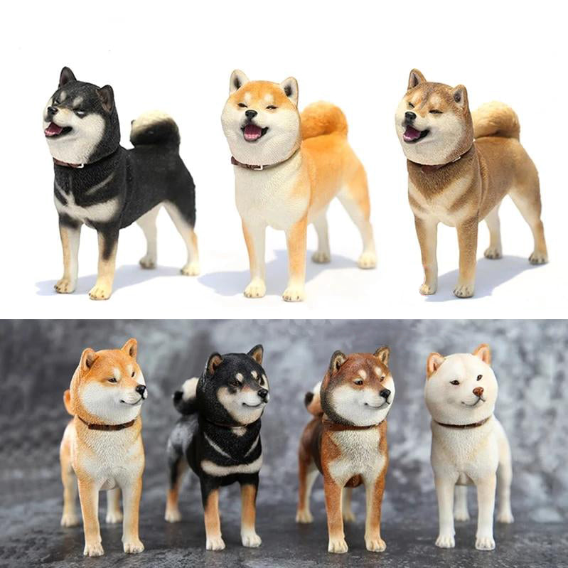 Japanese Shiba Inu with Two Heads - 1/6th Scale Figure – Stubborn