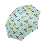 Shibas & Pineapples - Umbrellas - Stubborn Shiba Co