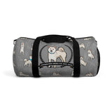 Stubborn Cream Shiba - Duffle Bag - Stubborn Shiba Co