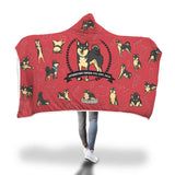 Stubborn Shiba - Hooded Blanket - Stubborn Shiba Co