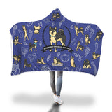 Stubborn Shiba - Hooded Blanket - Stubborn Shiba Co