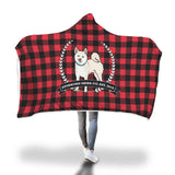 Stubborn Shiba - Plaid Hooded Blankets - Stubborn Shiba Co