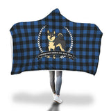 Stubborn Shiba - Plaid Hooded Blankets - Stubborn Shiba Co