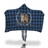 Stubborn Shiba - Plaid Hooded Blankets - Stubborn Shiba Co