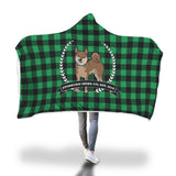 Stubborn Shiba - Plaid Hooded Blankets - Stubborn Shiba Co