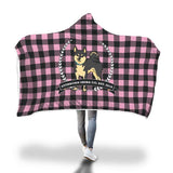Stubborn Shiba - Plaid Hooded Blankets - Stubborn Shiba Co