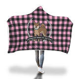 Stubborn Shiba - Plaid Hooded Blankets - Stubborn Shiba Co