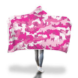 Camo Shiba - Hooded Blanket - Stubborn Shiba Co