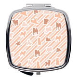 Cotton Candy Shiba - Compact Mirrors - Stubborn Shiba Co