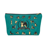 Stubborn Shiba - Accessory Pouch w T-bottom - Stubborn Shiba Co