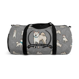 Stubborn Cream Shiba - Duffle Bag - Stubborn Shiba Co