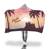 Shiba Inu Dreamin - Hooded Blanket - Stubborn Shiba Co