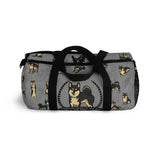 Stubborn Black & Tan Shiba - Duffle Bag - Stubborn Shiba Co