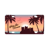 Shiba Inu Dreamin' - Classic License Plate - Stubborn Shiba Co