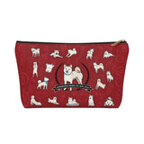 Stubborn Shiba - Accessory Pouch w T-bottom - Stubborn Shiba Co