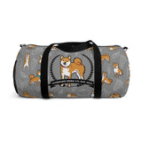 Stubborn Red Shiba - Duffle Bag - Stubborn Shiba Co