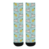 Shiba Inu Socks - Pineapple - Stubborn Shiba Co
