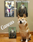 Custom Renaissance Digital Painting on Gallery Canvas