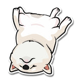 Sleepy Shiba - Die Cut Stickers - Stubborn Shiba Co