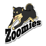 Shiba Zoomies - Die Cut Stickers - Stubborn Shiba Co