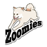 Shiba Zoomies - Die Cut Stickers - Stubborn Shiba Co