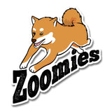 Shiba Zoomies - Die Cut Stickers - Stubborn Shiba Co