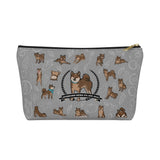 Stubborn Shiba - Accessory Pouch w T-bottom - Stubborn Shiba Co