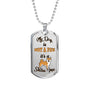 My dog is NOT A FOX it's a Shiba Inu - Dog Tag - Stubborn Shiba Co