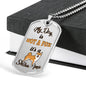 My dog is NOT A FOX it's a Shiba Inu - Dog Tag - Stubborn Shiba Co