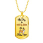 My dog is NOT A FOX it's a Shiba Inu - Dog Tag - Stubborn Shiba Co