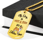 My dog is NOT A FOX it's a Shiba Inu - Dog Tag - Stubborn Shiba Co