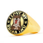 I Love my Shiba Inu - Sesame Ring - Stubborn Shiba Co