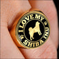 I Love My Shiba Inu - Silhouette Ring - Stubborn Shiba Co