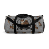 Stubborn Sesame Shiba - Duffle Bag - Stubborn Shiba Co