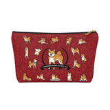 Stubborn Shiba - Accessory Pouch w T-bottom - Stubborn Shiba Co