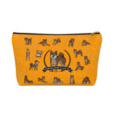 Stubborn Shiba - Accessory Pouch w T-bottom - Stubborn Shiba Co