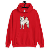 Shiba Inu Shirt - Cream Shiba Hooded Sweatshirt