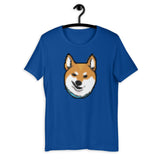 8 Bit Red Shiba - Short-Sleeve Unisex T-Shirt