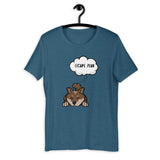 Escape Plan - Sesame Shiba - Short-Sleeve Unisex T-Shirt