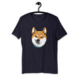 8 Bit Red Shiba - Short-Sleeve Unisex T-Shirt