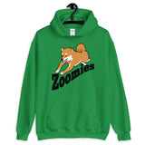 Zoomies!! Red Shiba - Hooded Sweatshirt