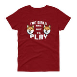 The Girls are Out To Play - Women's short sleeve t-shirt