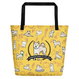 Stubborn Shiba - Beach / Shopping Tote - Stubborn Shiba Co