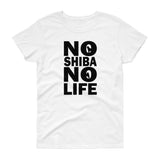 No Shiba No Life - Women's short sleeve t-shirt