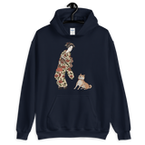 Ukiyoe Stubborn Shiba x Ukiyoe-Haaan - Unisex Hoodie