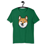8 Bit Red Shiba - Short-Sleeve Unisex T-Shirt