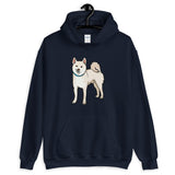 Shiba Inu Shirt - Cream Shiba Hooded Sweatshirt