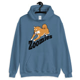 Zoomies!! Red Shiba - Hooded Sweatshirt