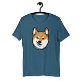 8 Bit Red Shiba - Short-Sleeve Unisex T-Shirt
