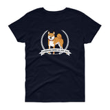 Stubborn Shiba Co - Red Shiba - Women's short sleeve t-shirt